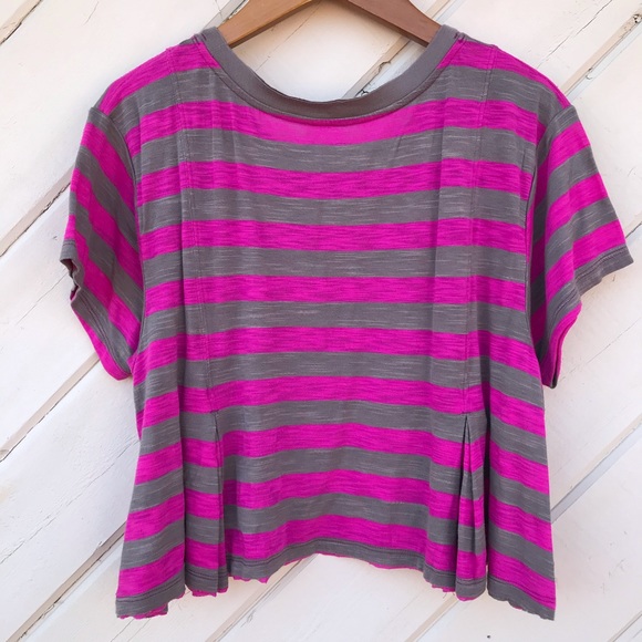 We The Free by Free People Striped Crop Top Small - Picture 9 of 9